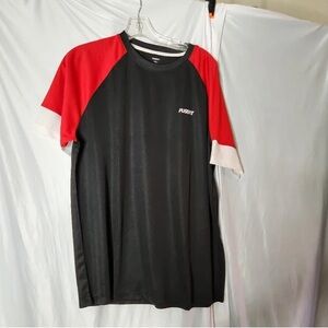 Fusent Black and Red T-Shirt